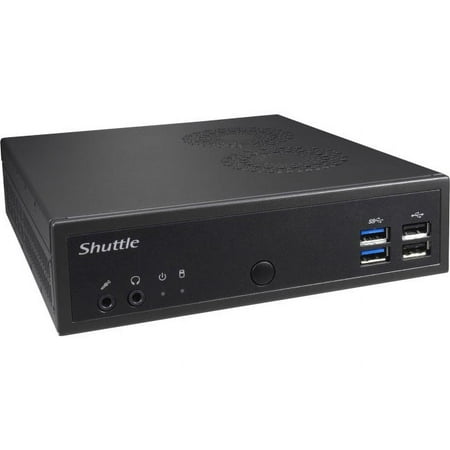 Shuttle - XPC slim Gaming Desktop - Intel Core i5-7200U - NVIDIA GeForce GTX 1050 - Black