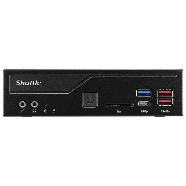 Shuttle XPC slim DH470 Barebone System - Slim PC - Socket LGA-1200 - 1 x Processor Support - TAA Compliant - Intel H470 Chip - 64 GB DDR4 SDRAM DDR4-2933/PC4-23466 Maximum RAM Support - 2 Total Mem...
