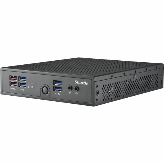 Shuttle XPC slim DS50U3 Barebone System, Slim PC, 1 x Processor Support, 1 Core i3 13th Gen i3-1315U 1.20 GHz Dual-core (2 Core)