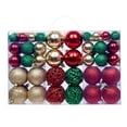 thumbnail image 1 of Shuttle tree 100 Pcs Christmas Ball Ornaments Set for Christmas Tree Decorative Hanging Baubles Plastic Shatterproof Christmas Ball for Holiday Party Christmas, 1 of 8