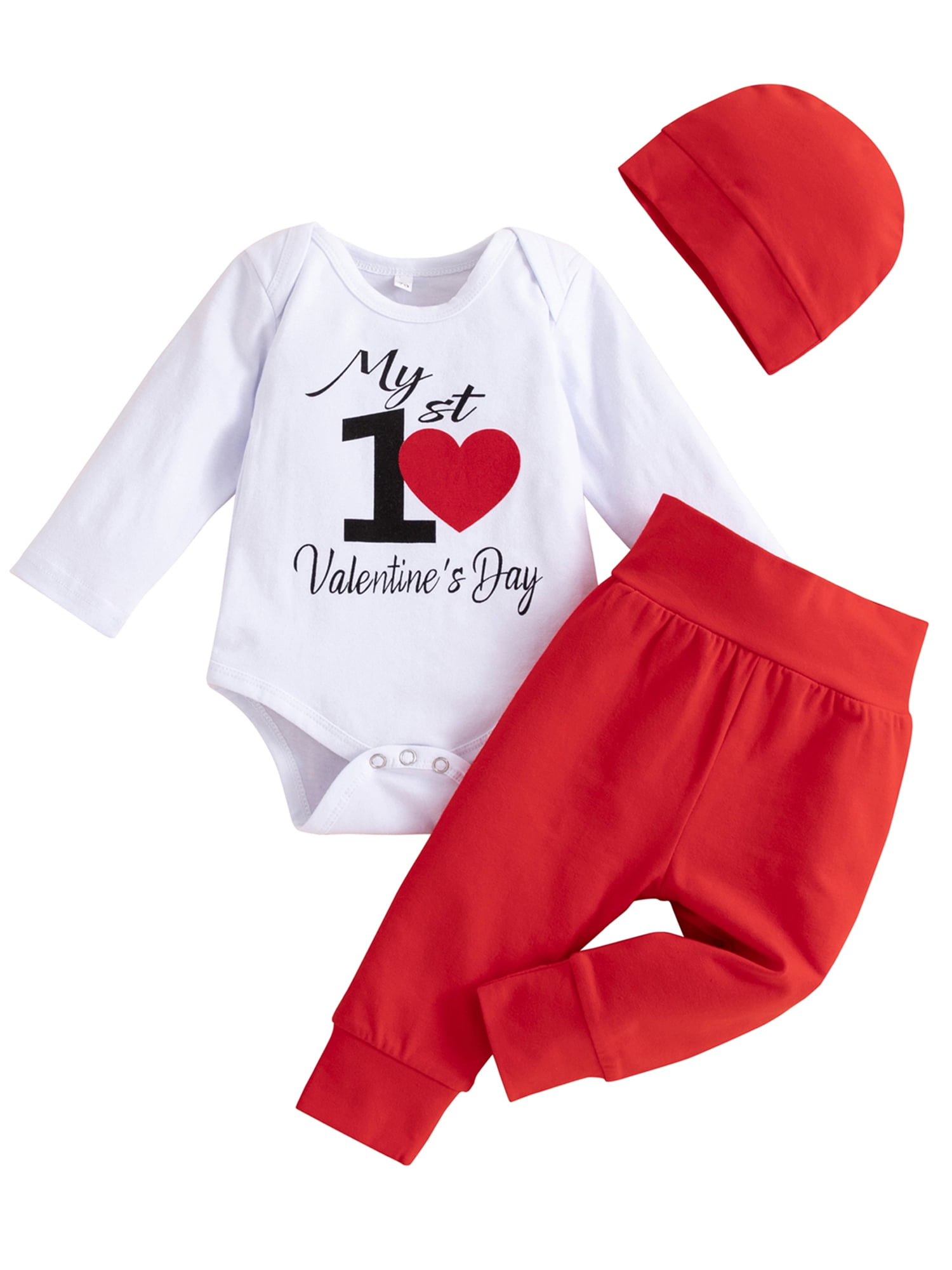 Baby boy 1st outlet valentine's day outfit