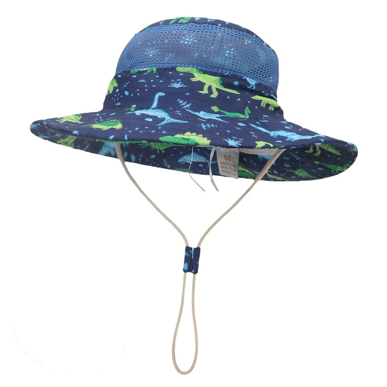 Shuttle tree Kids Sun Hat for Girls Mesh Bucket Hat Toddler UV Protection  Beach Hat Kids Foldable Fishing Hat for Boys