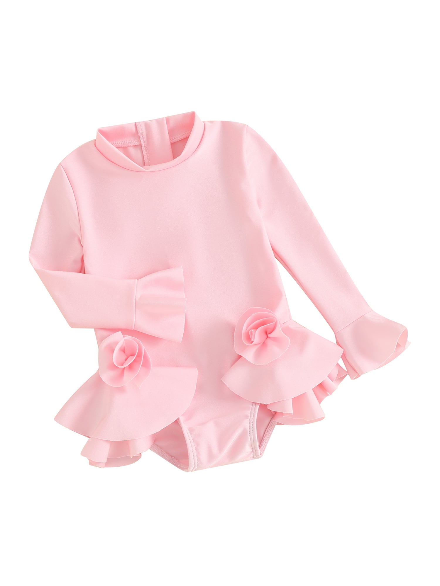 Shuttle tree Kids Toddlers Baby Girls' One Piece Rashguard Swimsuit