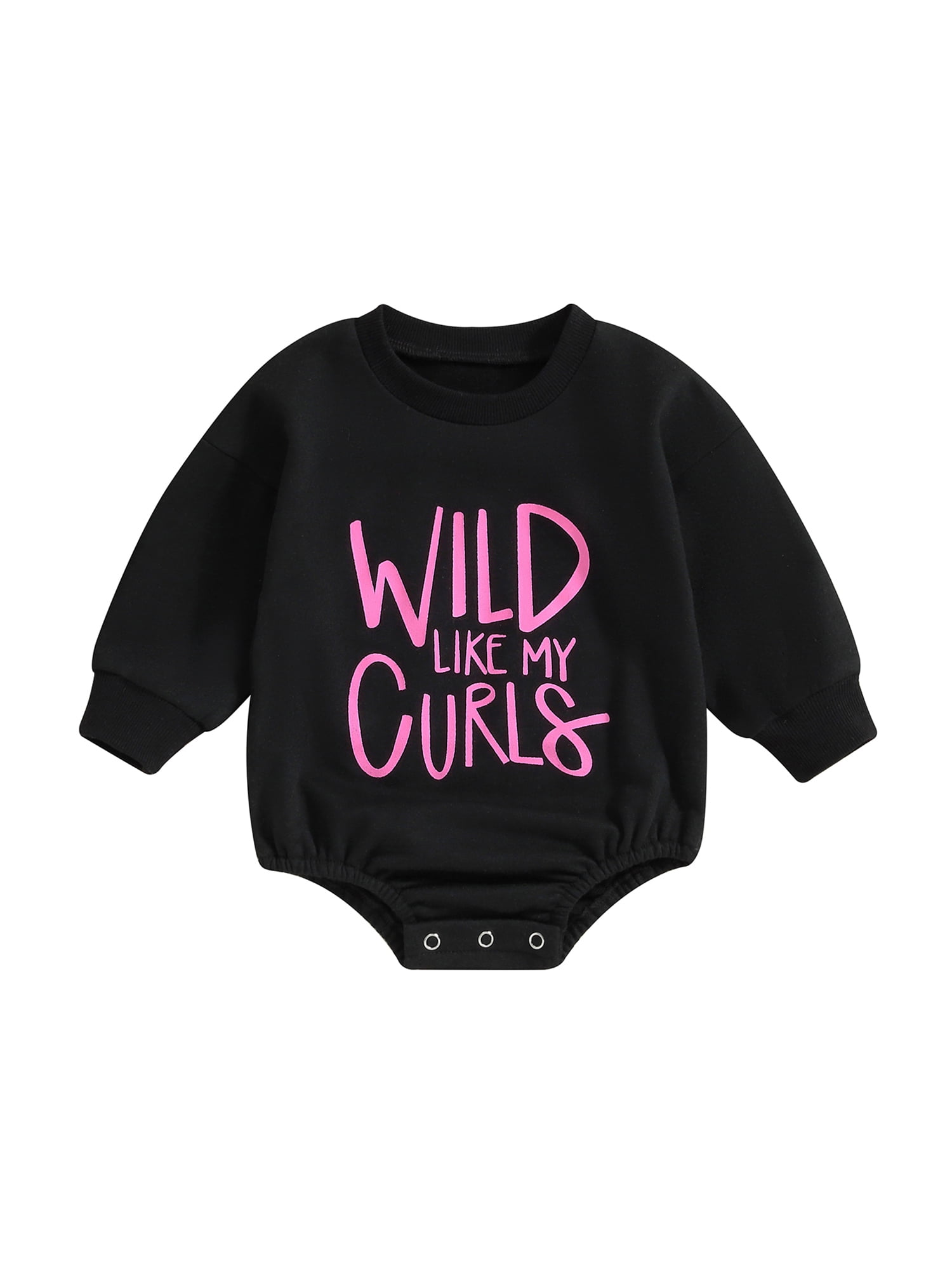 Shuttle tree Newborn Baby Girl Outfit Sweatshirt Oversized Onesie ...