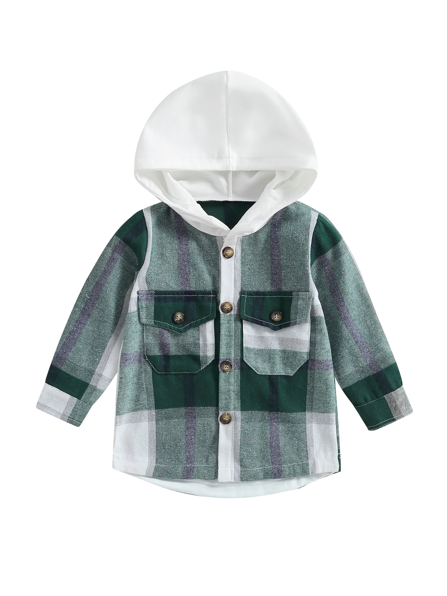 Shuttle tree Toddler Kids Baby Boys Girls Fall Clothes Plaid