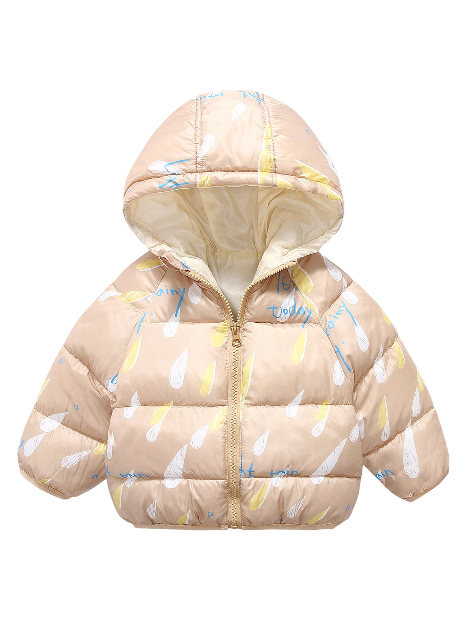 Shuttle tree Winter Coats for Kids with Hoods (Padded) Light Puffer