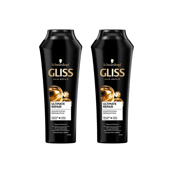 Shwarzkopf Gliss Shampoo Ultimate Repair 400 ml 2 Pack