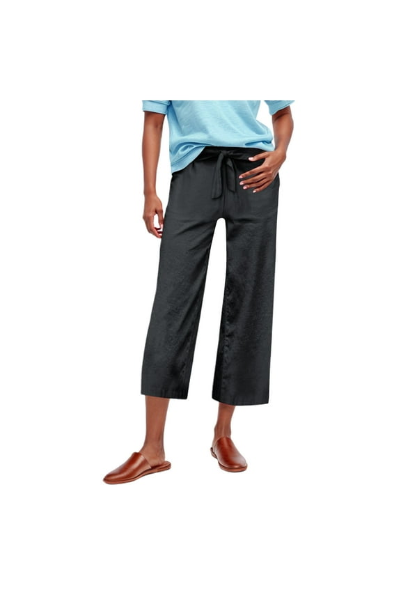Women's Pants Womens Joggers With Pockets Women's Capri Pants Elastic Waist Pants for Women Women's Casual Pants & Capris Flowy Pants for Women