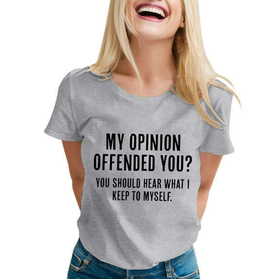 Shwomsmer Womens T Shirts Womens Sarcastic T Shirts With Funny Sayings Novelty Graphic Tees For Women Women Thin Long Sleeve Shirt