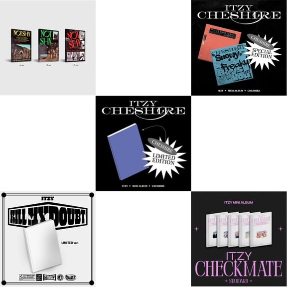 Not Shy & Kill My Doubt (Limited Edition) & Cheshire (Limited Edition) & Cheshire Special Edition (Special Edition) & Checkmate (Standard Edition) [CD Bundle]