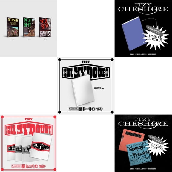 Not Shy & Kill My Doubt (Standard) & Kill My Doubt (Limited Edition) & Cheshire (Limited Edition) & Cheshire Special Edition (Special Edition) [CD Bundle]