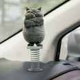 thumbnail image 1 of Shy Kitty Bobble,Cute 2D Acrylic Cat Bobbleheads,Shaking Cat Decor for car Dashboard,Fun Bouncing Shaking Dashboard Decor,for Dashboard Desktop Home,Great Gift for Cat Lovers, 1 of 5