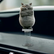 Anloximt Bobblehead De Tableau De Bord Cat, De Tableau De Bord Pour Voitures - Jouet De Danse
