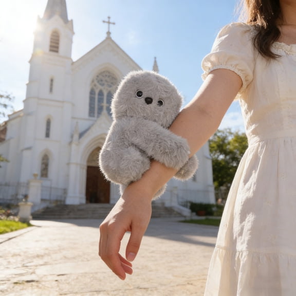 Shy Owl Robot Mirumi Interactive Desk Pet Plush Toy Smart Motion Sensor Desktop Companion Cute Tech Gift for Office Home Decoration