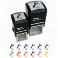 thumbnail image 1 of Shy Puffin Bird Self-Inking Rubber Stamp Ink Stamper - Black Ink - Small 1 Inch, 1 of 7