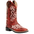 thumbnail image 1 of Shyanne Girls' Little Lasy Western Boot Broad Square Toe - BSGFA22P12 5 D, 1 of 7