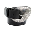 thumbnail image 1 of Shyanne Women's Asymmetric Buckle Leather Belt - SAHO23BT8 X-, 1 of 3