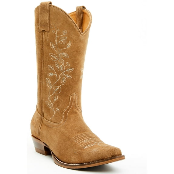 Shyanne Women's Bambi Suede Western Boot Snip Toe - BSWSP24L36 8 M US