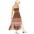 thumbnail image 1 of Shyanne Women's Border Print Smocked Maxi Dress - SWFA23D25 X-  US, 1 of 4