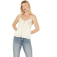thumbnail image 1 of Shyanne Women's Button Front Lace Trimmed Tank Top - SWSP23W86-CRM X-  US, 1 of 4