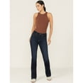 thumbnail image 1 of Shyanne Women's Celeste High Rise Sculpt Bootcut Stretch Denim Jeans Dark Wash 26W x 32L, 1 of 4