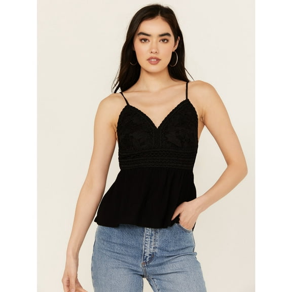 Shyanne Women's Lace Bustier Tank - SWSP24W90-BLK XX-  US