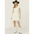 thumbnail image 1 of Shyanne Women's Lace Short Sleeve Mini Dress - SWSU24D18-CRM Medium  US, 1 of 4