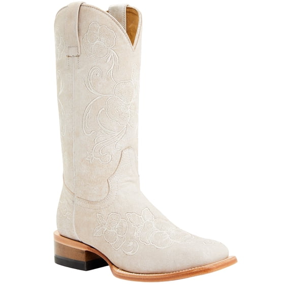 Shyanne Women's Lasy Western Boot Broad Square Toe - BSWSP23L3 7 1/2 CW US