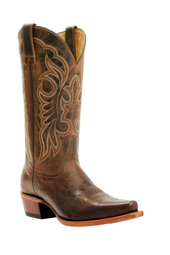 Women's Loretta Western Boot Snip Toe Tan 9 M US