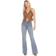 thumbnail image 1 of Shyanne Women's Medium Wash Trouser Jeans - SWHO22J71-MDW 34W x 32L, 1 of 4