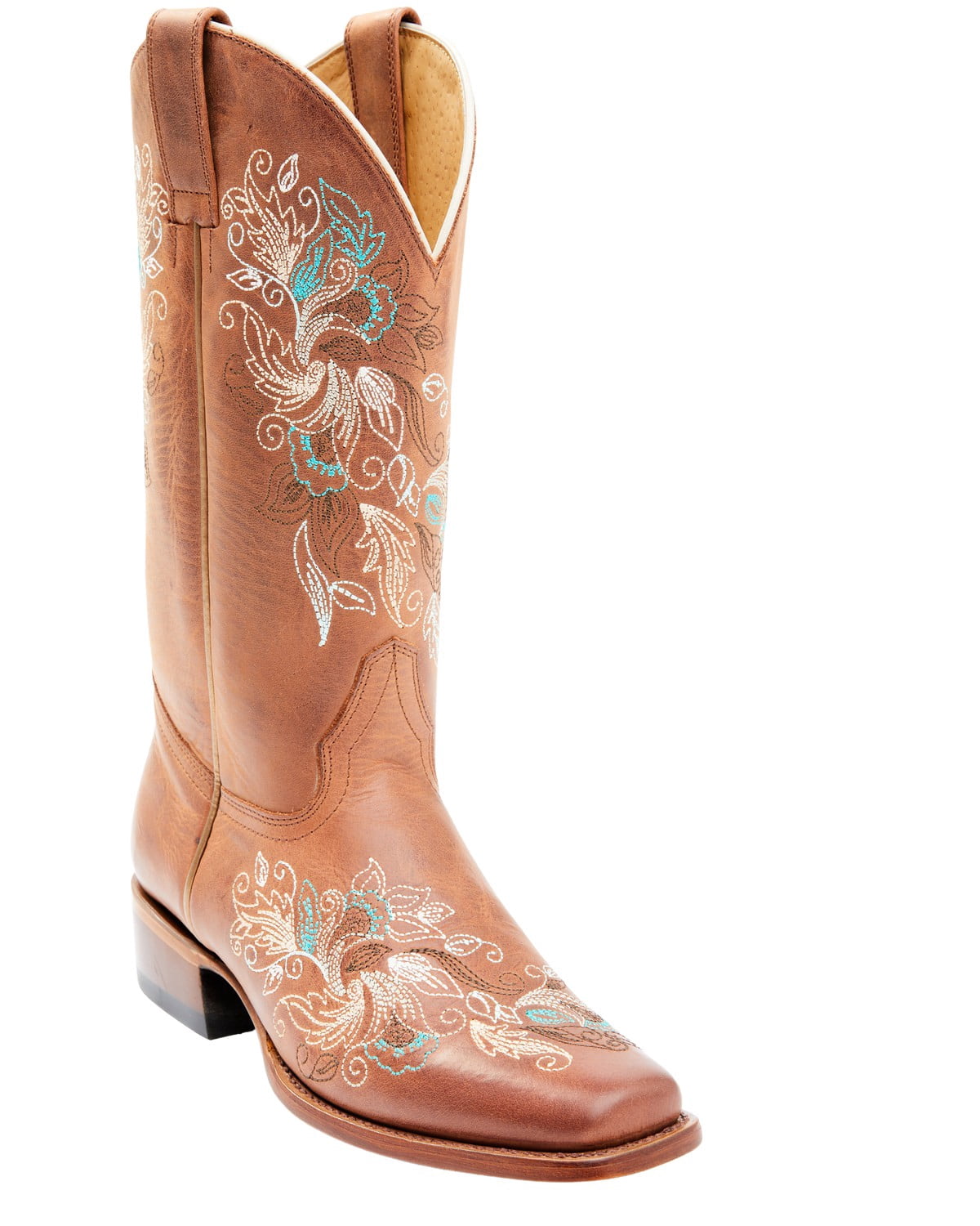 Cleo + Wolf Women's Ivy Western Boots - Square Toe, 12" Shaft, Full-Grain Leather - View #8