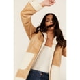 thumbnail image 1 of Shyanne Women's Reversible Faux Suede Sherpa Jacket - SWFA24O52-OFFWHT X-  US, 1 of 4