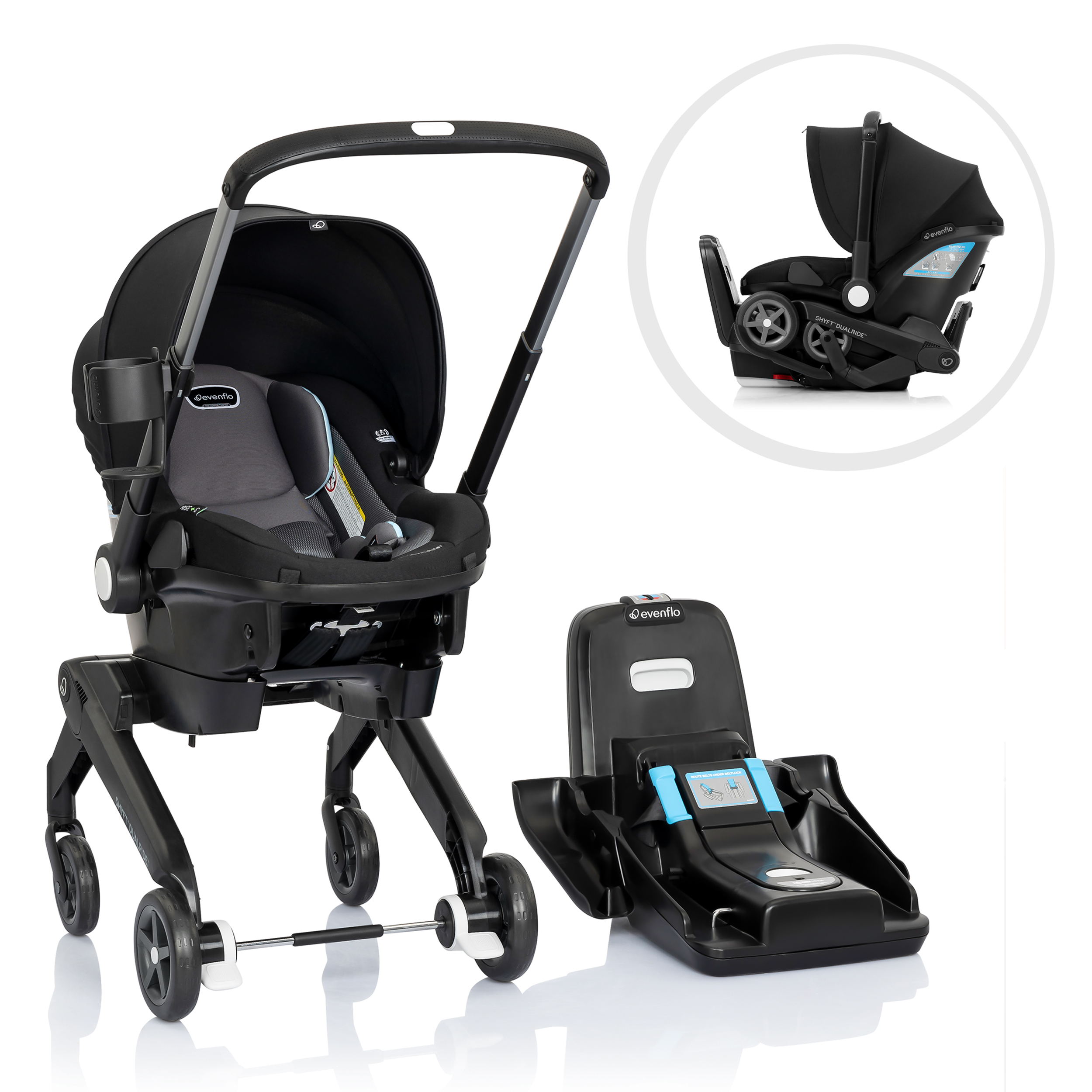 Chicco Corso LE Modular QuickFold Stroller Studio (Black)