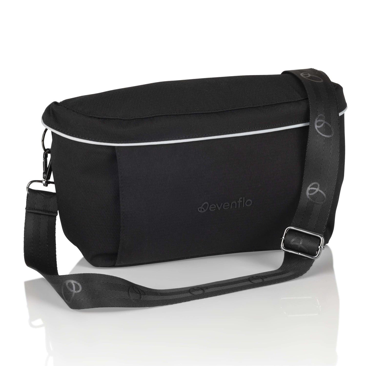 Evenflo Shyft DualRide Infant Car Seat and Stroller Combo Crossbody Organizer Bag, Black