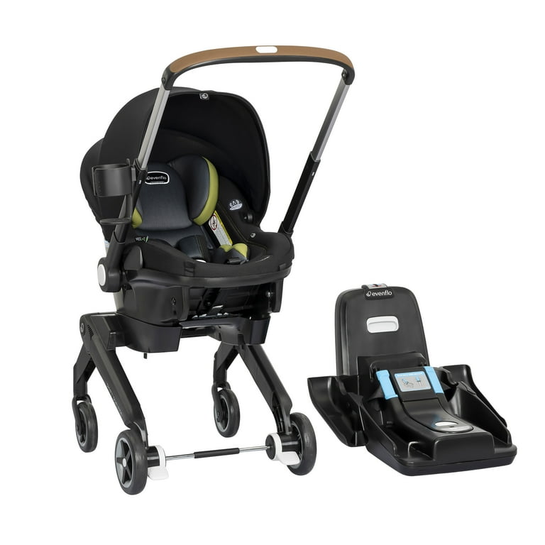 Shyft DualRide with Carryall Storage Infant Car Seat and Stroller Combo Durham Green Walmart