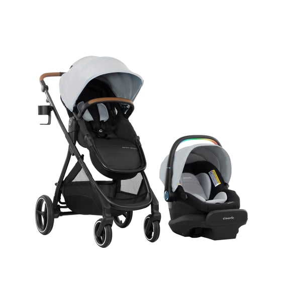 Evenflo Shyft Intuiti Travel System Featuring LiteMax NXT Preemie and Infant Car Seat with SensorySoothe