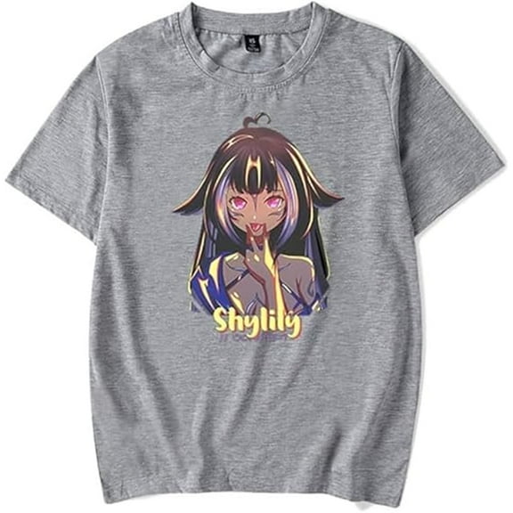 Shylily Merch T-Shirt Cute Prints Casual Short-Sleeved Men And Women Fashionable Harajuku Wear