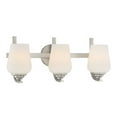 thumbnail image 1 of Shyloh 3-Light Bathroom Vanity Light in Brushed Nickel, 1 of 1