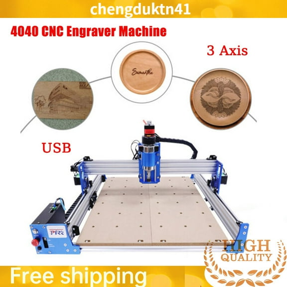 Shzicmy 3 Axis 4040 Wood Carving Milling Machine Cnc Router Engraver Engraving Cutting