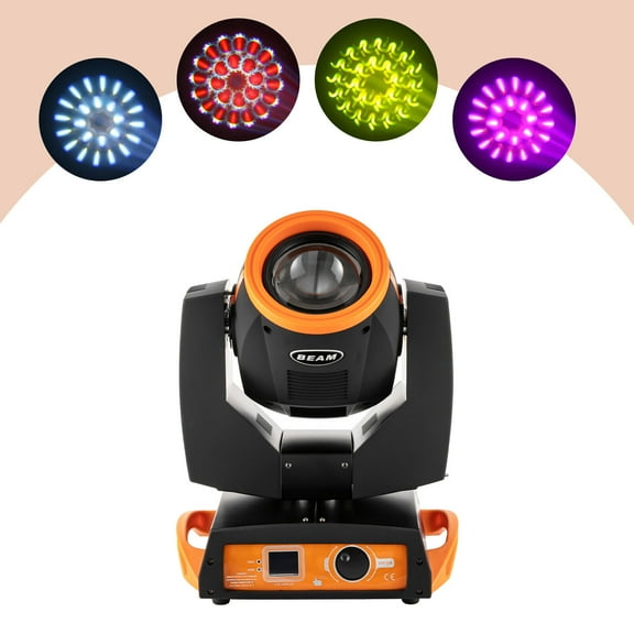Shzicmy 7R Sharpy 230W Zoom Moving Head Beam Light 8&16Prism Strobe Stage Party DJ Light