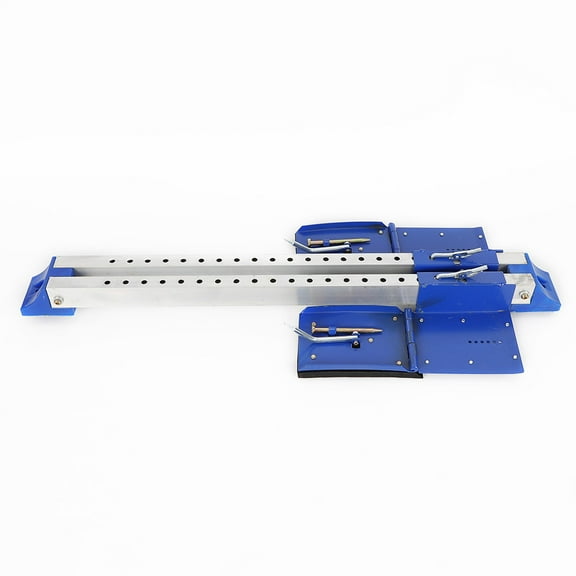 Shzicmy Aluminum Alloy Track and Field Starting Block, Portable Ground Mounting Starter Block for Running Practice, Blue