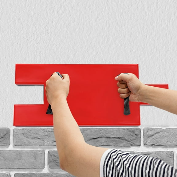 Shzicmy Concrete Mold for Stone-Like Patterns, Durable Stamping Mat for Walls & Floors