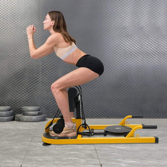 Shzicmy Multifunction Sissy Squat Machine Hip Thrt Machine Sit up Exercise Set U-shape