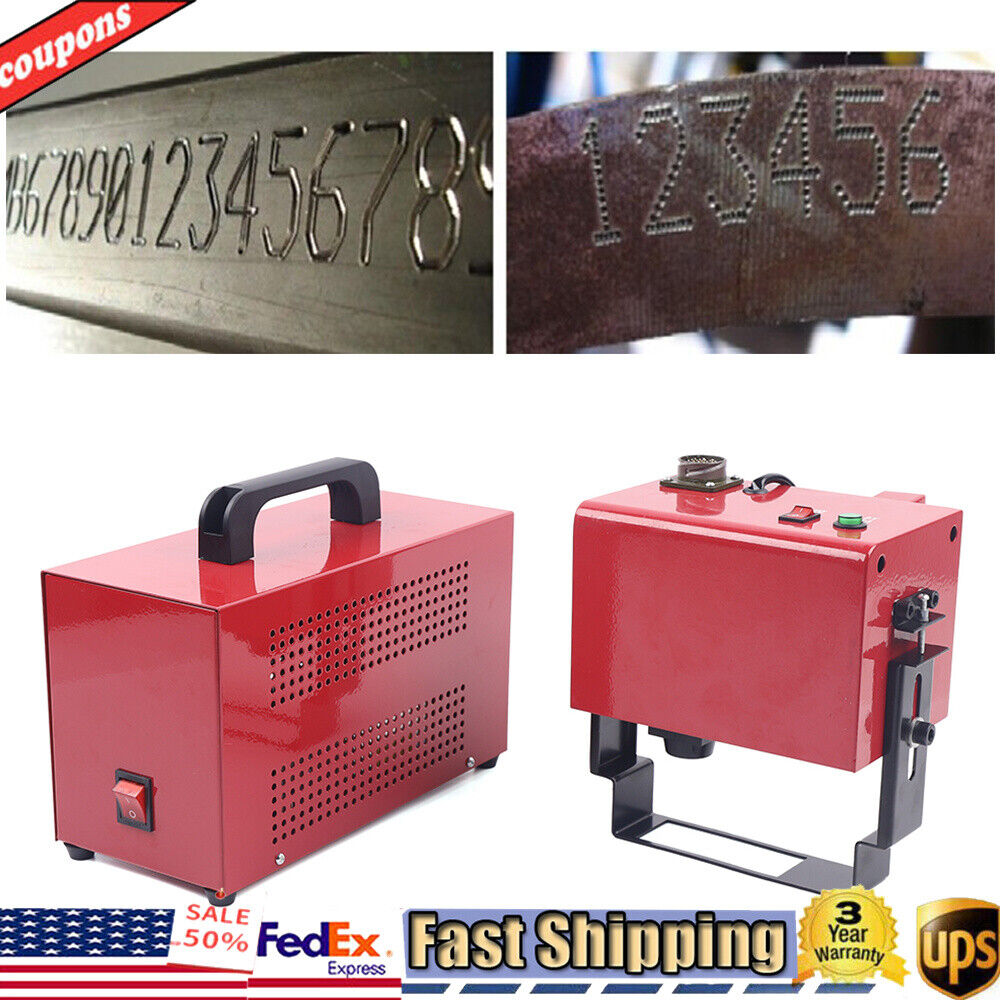 Shzicmy Pneumatic Dot Peen Marking Machine VIN Code Number Engraving ...