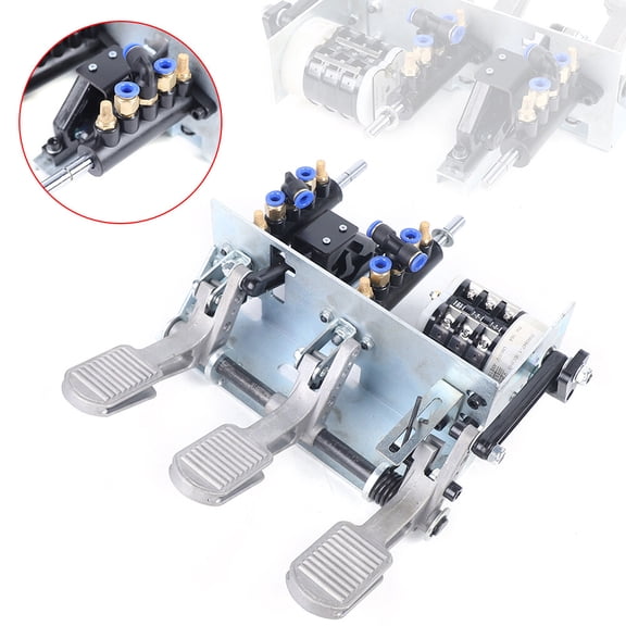 Shzicmy Pneumatic Tire Changer Machine Kits 3 Pedal Foot Control Air Valve High Strength