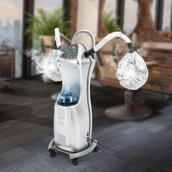 Shzicmy Professional Standing Hair Steamer Multifunctional Hair Treatment Machine 110V