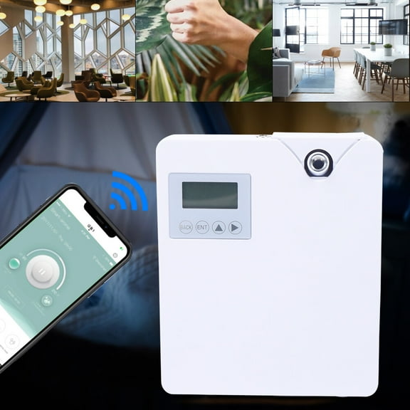 Shzicmy WiFi HVAC Scent Diffuser Essential Oil Fragrance Aroma Machine for Home Hotel