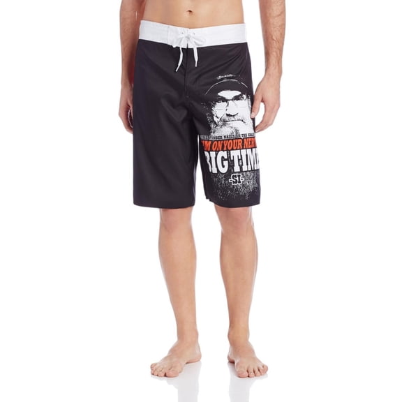 Si Nerves Black Board Shorts