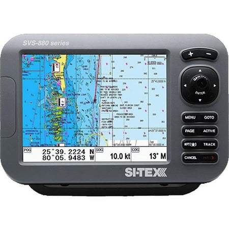 Si-Tex SVS-880C Plotter, 8", Int. GPS, Navionics+