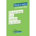 thumbnail image 1 of Si tu veux changer ta vie, commence par faire ton lit (Résumé et analyse du livre de William H. McRaven) (Paperback), 1 of 1